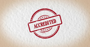 Accredited stamp 